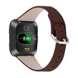 Eminent Fitbit Versa 2 / Fitbit Versa Lite Echt leer Bandje