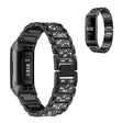 Fitbit Charge 4 / Fitbit Charge 3 Metaal en Strass Bandje