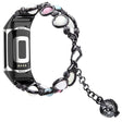 Fitbit Charge 4 / Fitbit Charge 3 Metaal en Strass Bandje