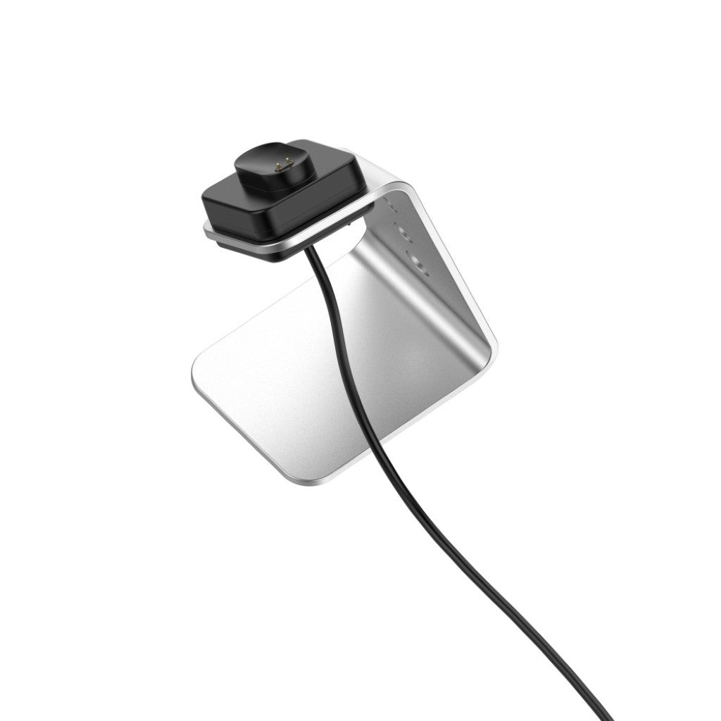 Metal Fitbit Ace 2 / Fitbit Inspire Ladestation - Sølv#serie_1