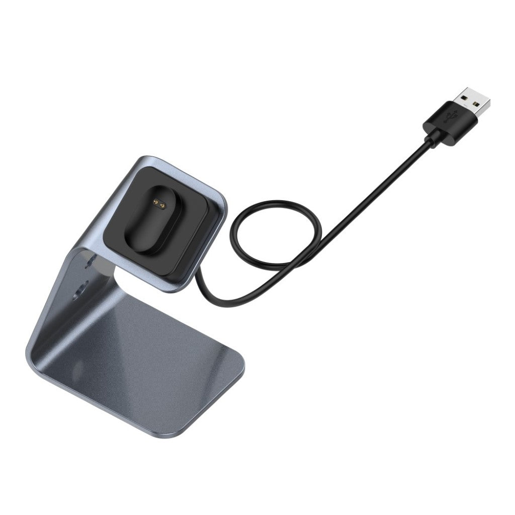 Metal Fitbit Ace 2 / Fitbit Inspire Ladestation - Sølv#serie_2