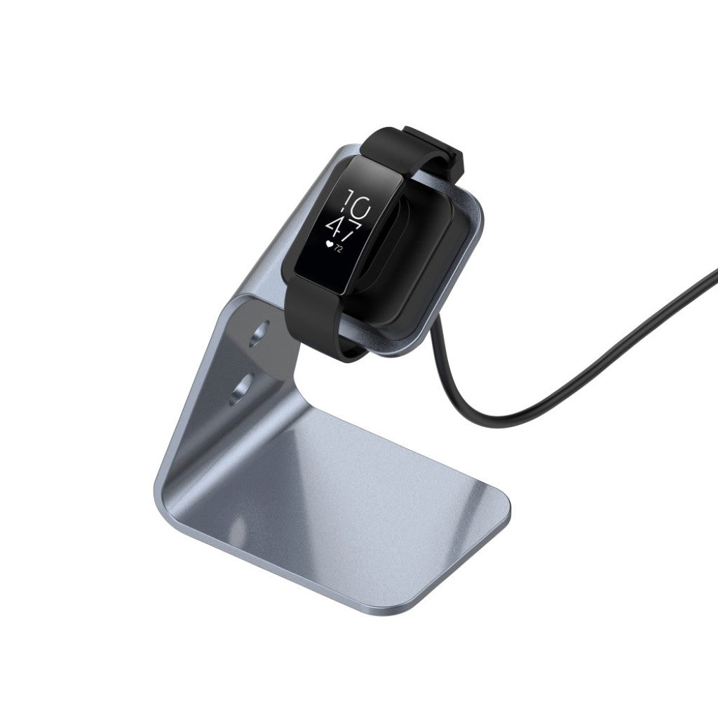 Metal Fitbit Ace 2 / Fitbit Inspire Ladestation - Sølv#serie_2