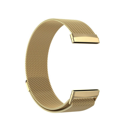 Super fint Fitbit Versa 3 / Fitbit Sense Metal Rem - Størrelse: S - Guld#serie_4