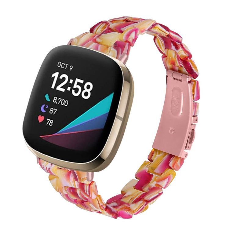 Vildt fint Fitbit Versa 3 / Fitbit Sense  Rem - Rød#serie_10