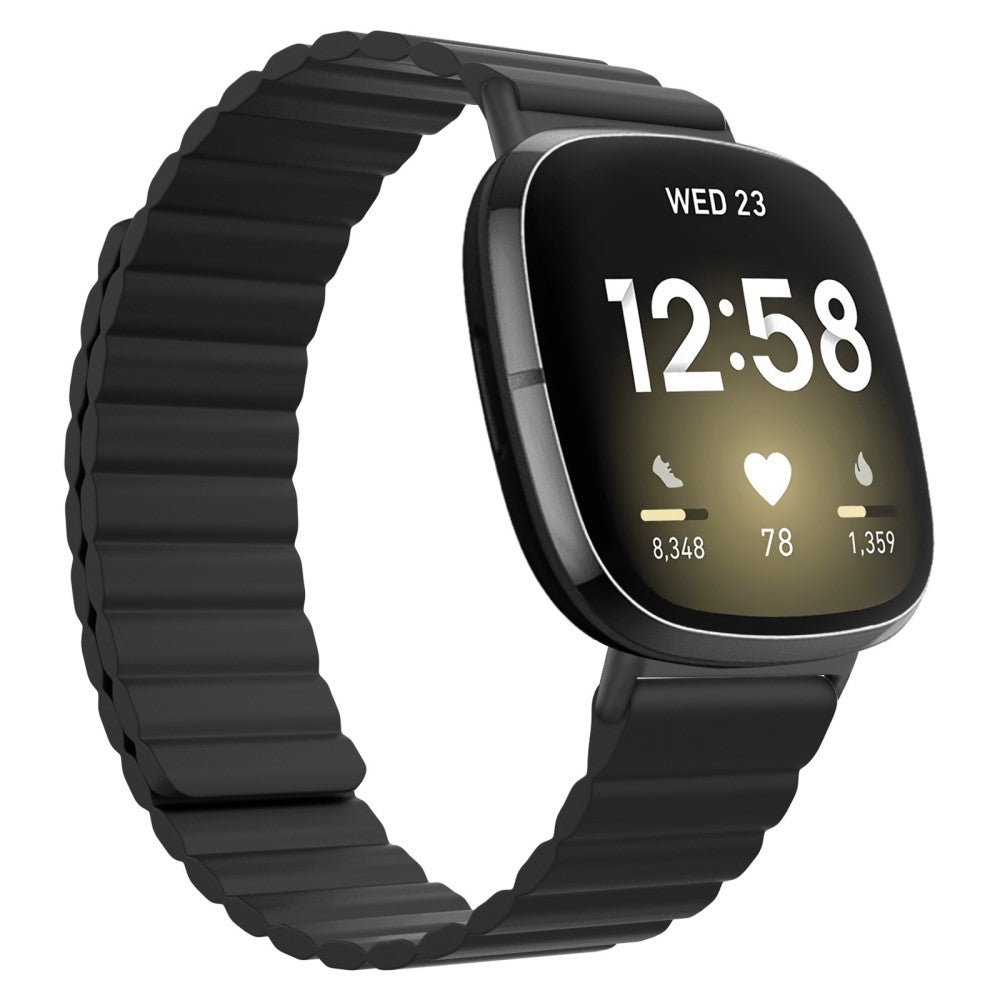 Fremragende Fitbit Sense / Fitbit Versa 3 Silikone Rem - Rød#serie_4