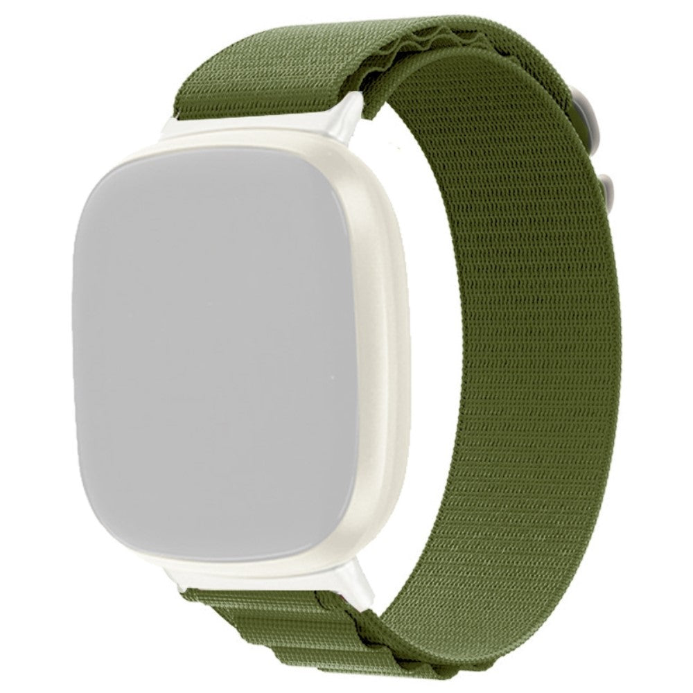 Super nydelig Fitbit Sense / Fitbit Versa 3 Nylon Rem - Grøn#serie_3