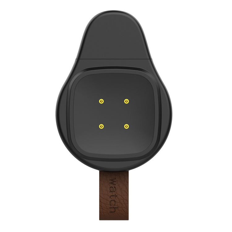 Plastik Fitbit Sense / Fitbit Versa 3 Magnetisk  USB Ladestation - Sort#serie_1