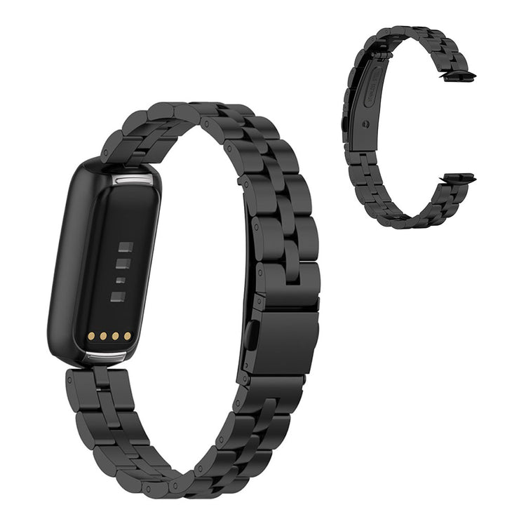 Fint Fitbit Luxe Metal Rem - Sort#serie_9