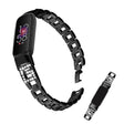 Absoluut sterk Fitbit Luxe Metaal en Strass Bandje