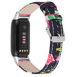 Mega sterk Fitbit Luxe Echt leer Bandje