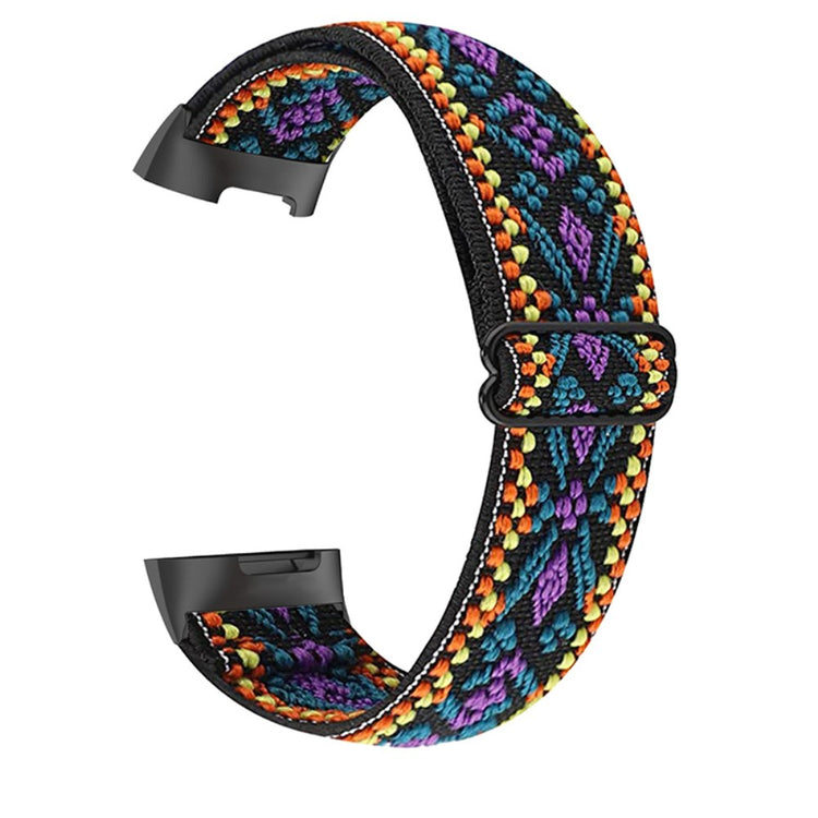 Alle tiders Fitbit Charge 5 Nylon Rem - Lilla#serie_2