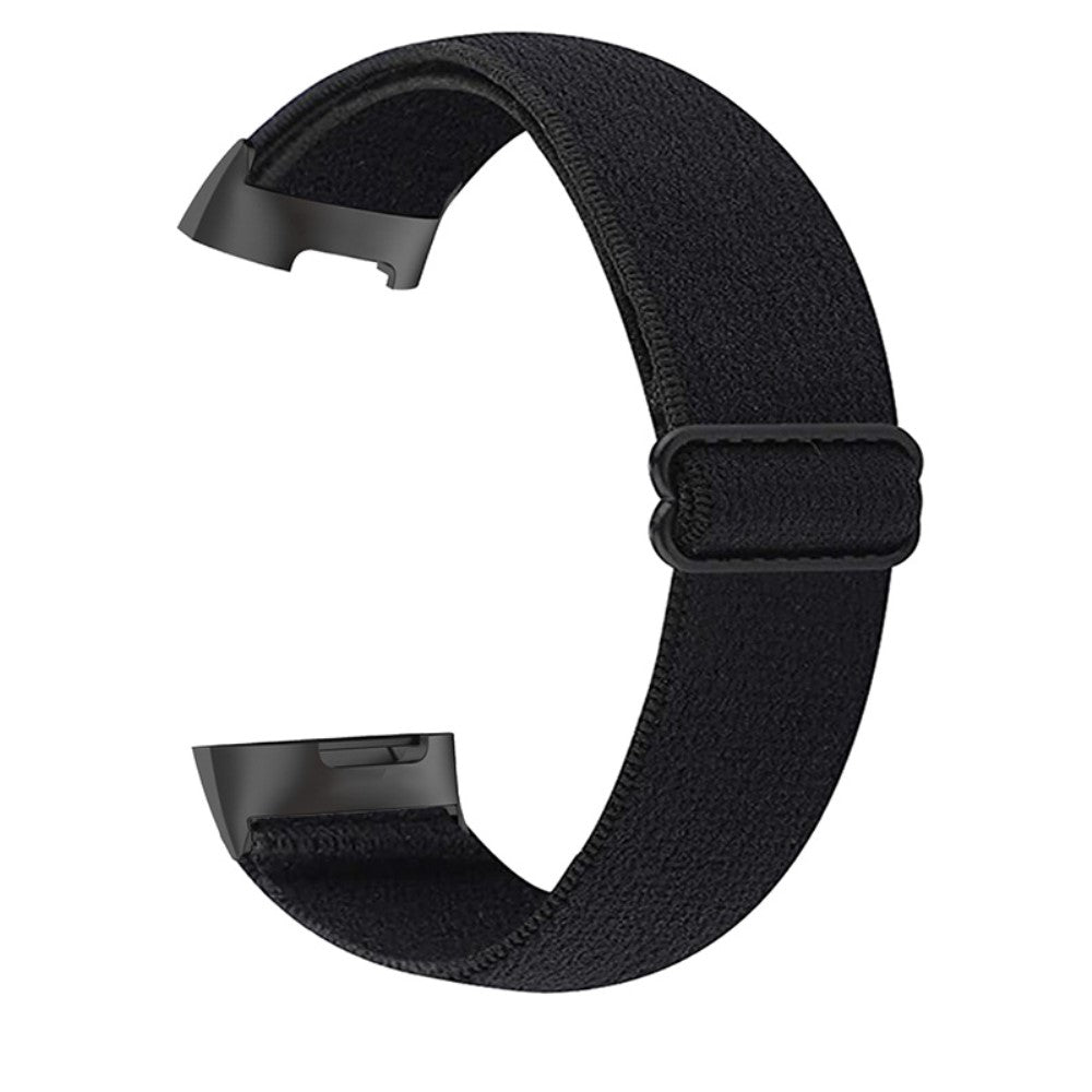 Alle tiders Fitbit Charge 5 Nylon Rem - Sort#serie_6