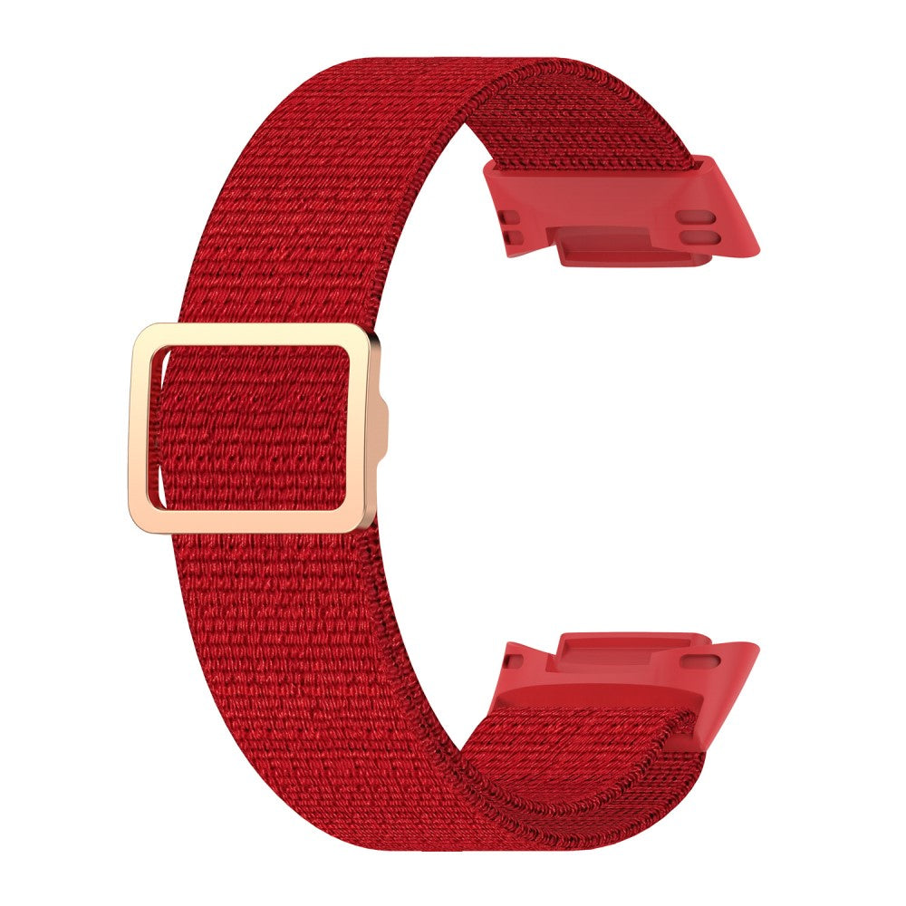 Super pænt Fitbit Charge 5 Nylon Rem - Rød#serie_1