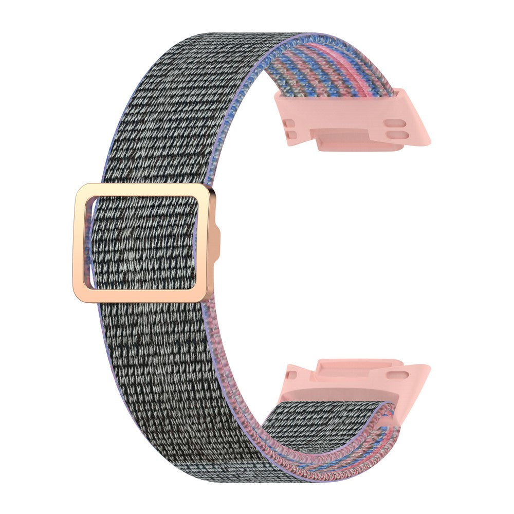 Super pænt Fitbit Charge 5 Nylon Rem - Pink#serie_2