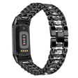 Mooi Fitbit Charge 5 Metaal en Strass Bandje