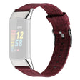 Opvallend mooi Fitbit Charge 5 Textiel / Nylon Bandje - Maat: L