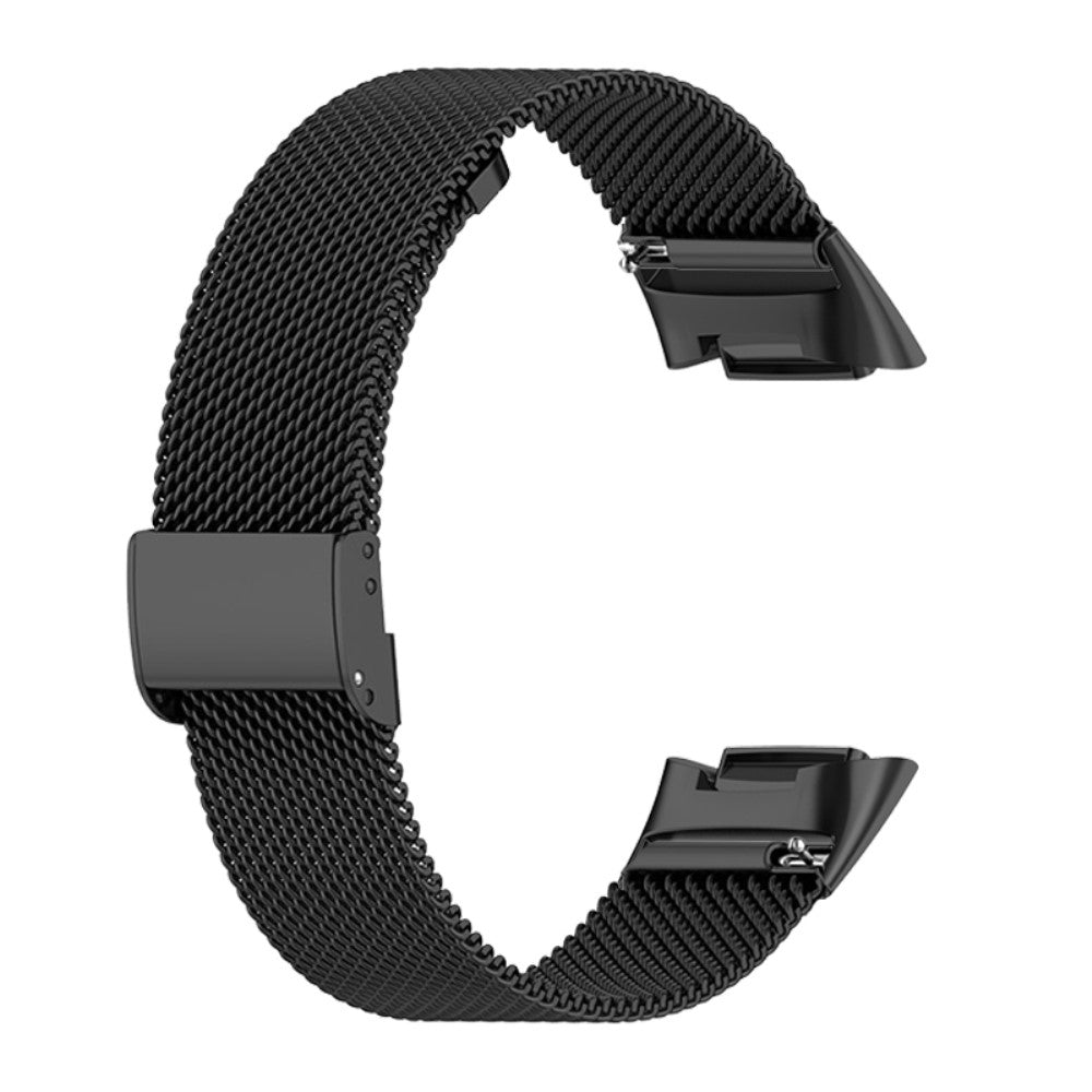 Vildt holdbart Fitbit Charge 5 Metal Rem - Sort#serie_1