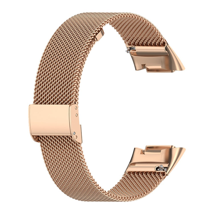 Vildt holdbart Fitbit Charge 5 Metal Rem - Pink#serie_3