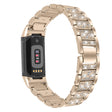 Absoluut netjes Fitbit Charge 5 Metaal en Strass Bandje