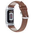 Echt cool Fitbit Charge 5 Echt leer Bandje