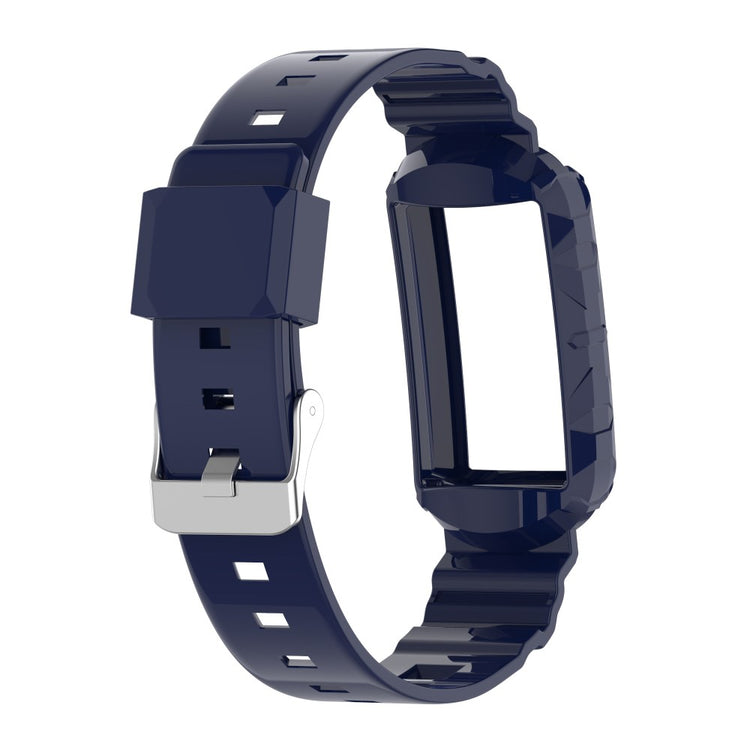 Vildt nydelig Universal Fitbit Silikone Rem - Blå#serie_6