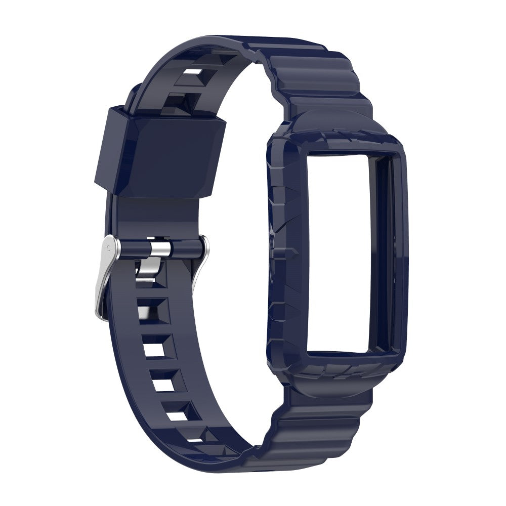 Vildt nydelig Universal Fitbit Silikone Rem - Blå#serie_6