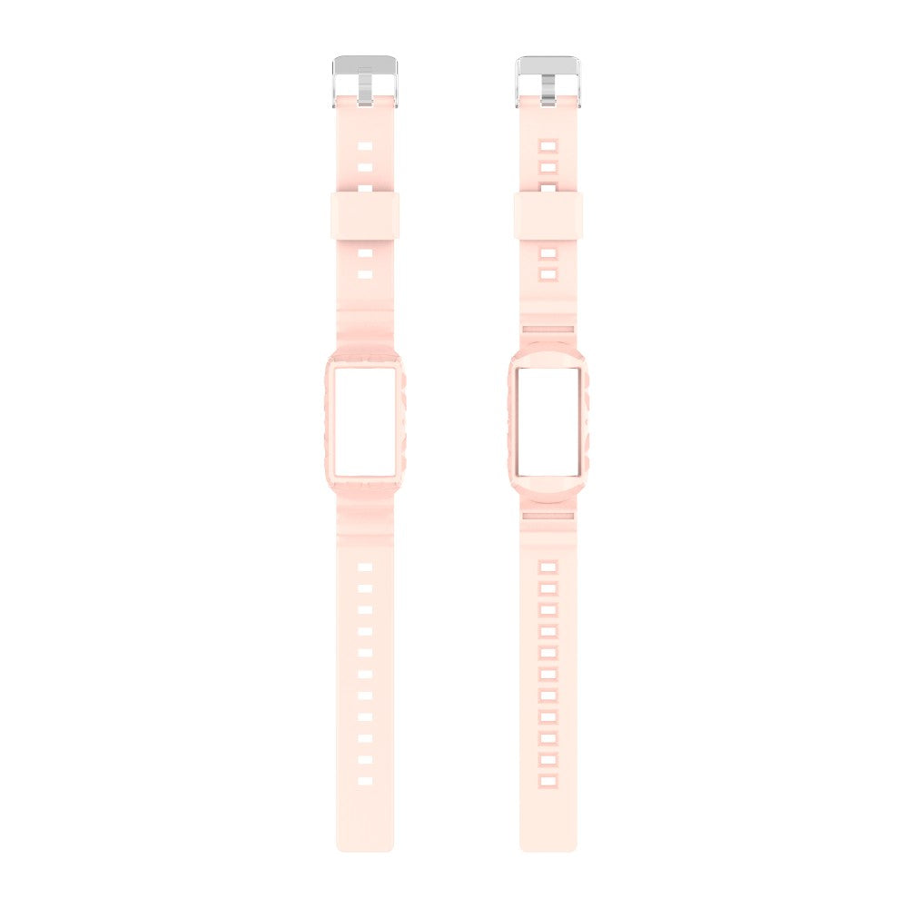 Vildt nydelig Universal Fitbit Silikone Rem - Pink#serie_7