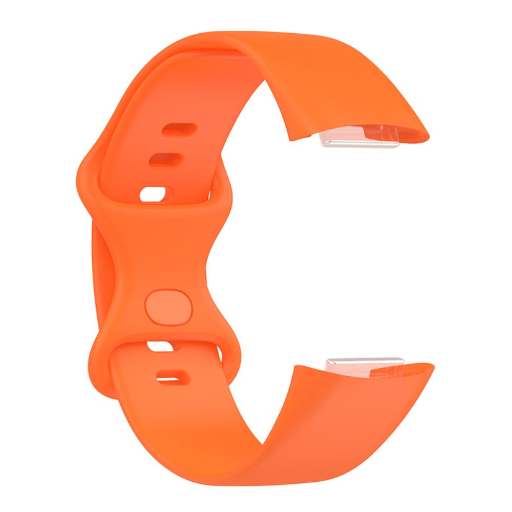 Helt vildt fed Fitbit Charge 5 Silikone Rem - Orange#serie_2