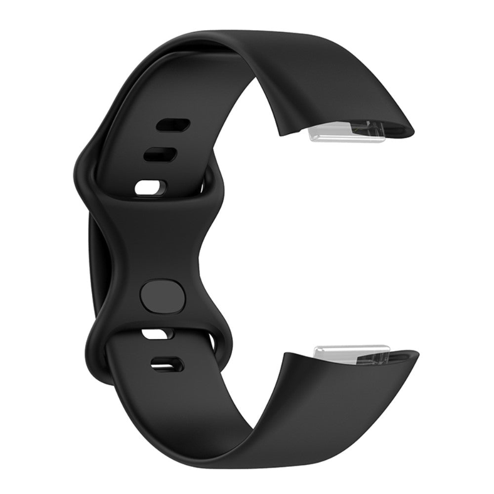 Helt vildt fed Fitbit Charge 5 Silikone Rem - Sort#serie_4