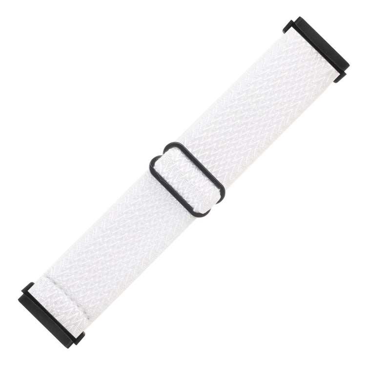 Nydelig Universal Fitbit Nylon Rem - Hvid#serie_2