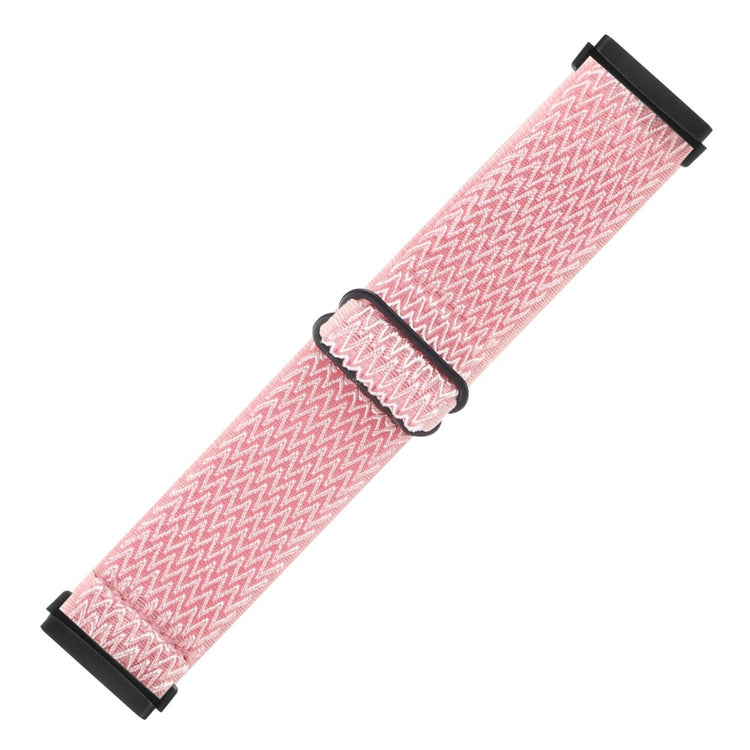 Nydelig Universal Fitbit Nylon Rem - Pink#serie_6