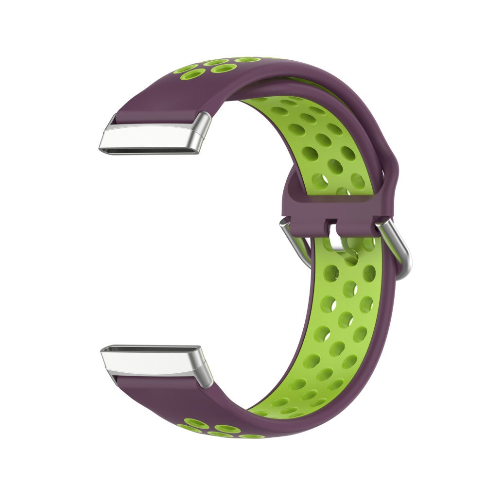 Tidsløst Universal Fitbit Silikone Rem - Grøn#serie_13