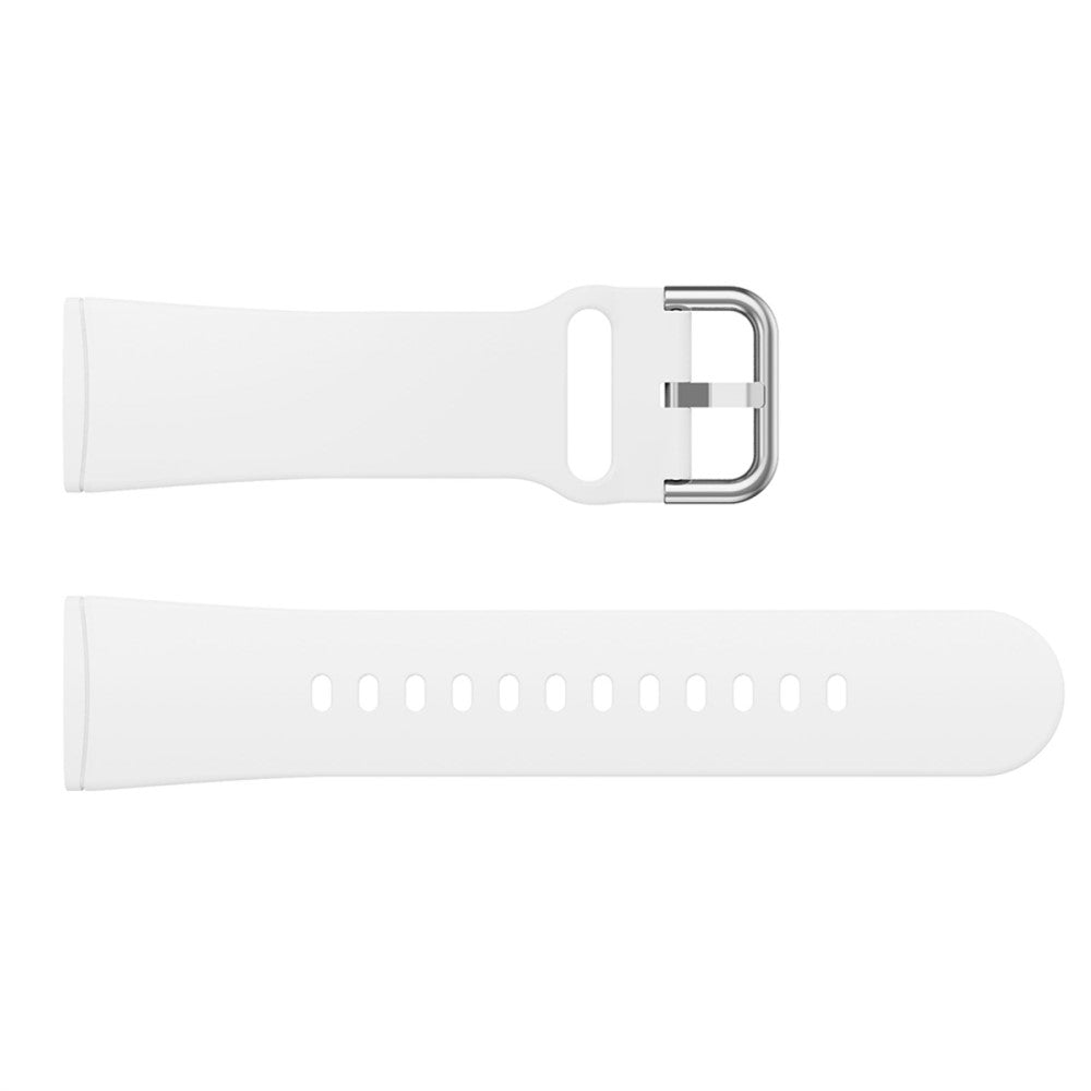 Rigtigt fed Universal Fitbit Silikone Rem - Hvid#serie_1