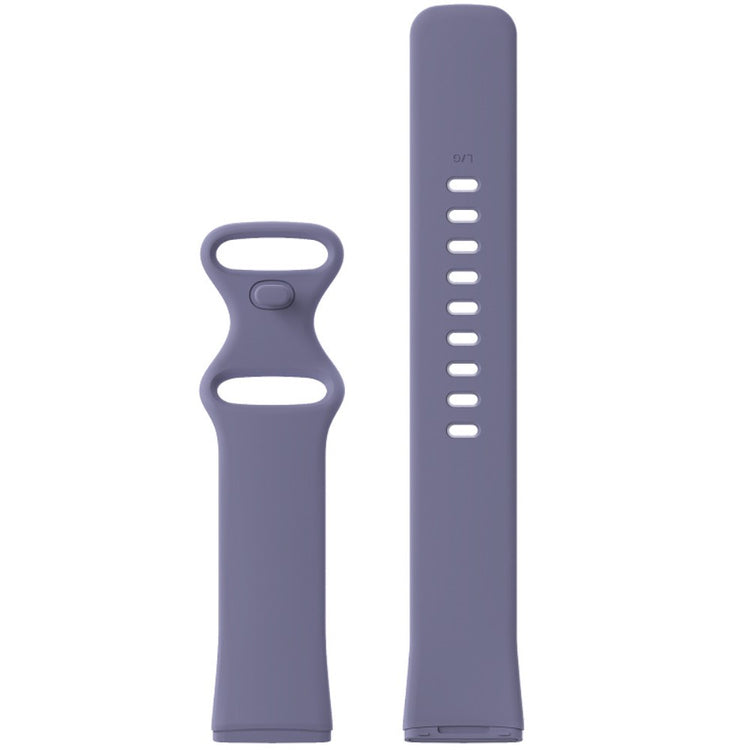 Mega hårdfør Universal Fitbit Silikone Rem - Størrelse: L - Lilla#serie_17