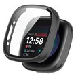 Mega Stijlvol Fitbit Sense 2 / Fitbit Versa 4 Hoesje met Schermbeschermer in plastic en Gehard glas