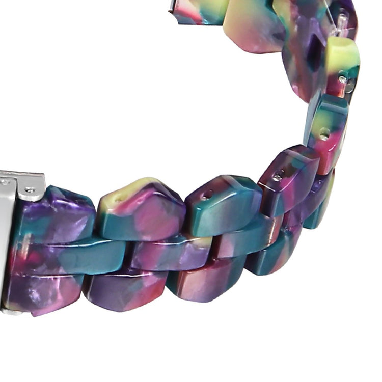 Super nydelig Fitbit Sense 2 / Fitbit Versa 4 Plastik Rem - Flerfarvet#serie_8
