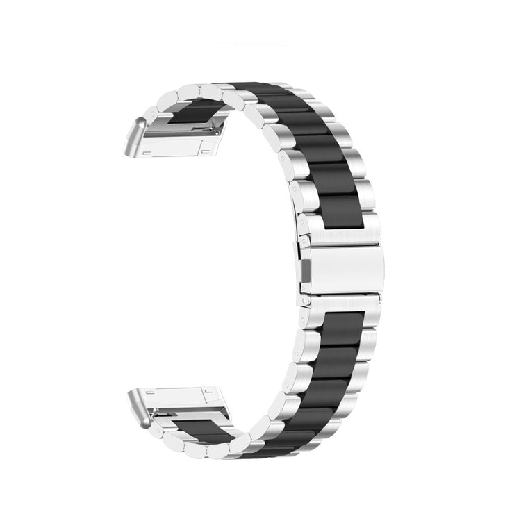 Klassisk Universal Fitbit Metal Rem - Sølv#serie_4