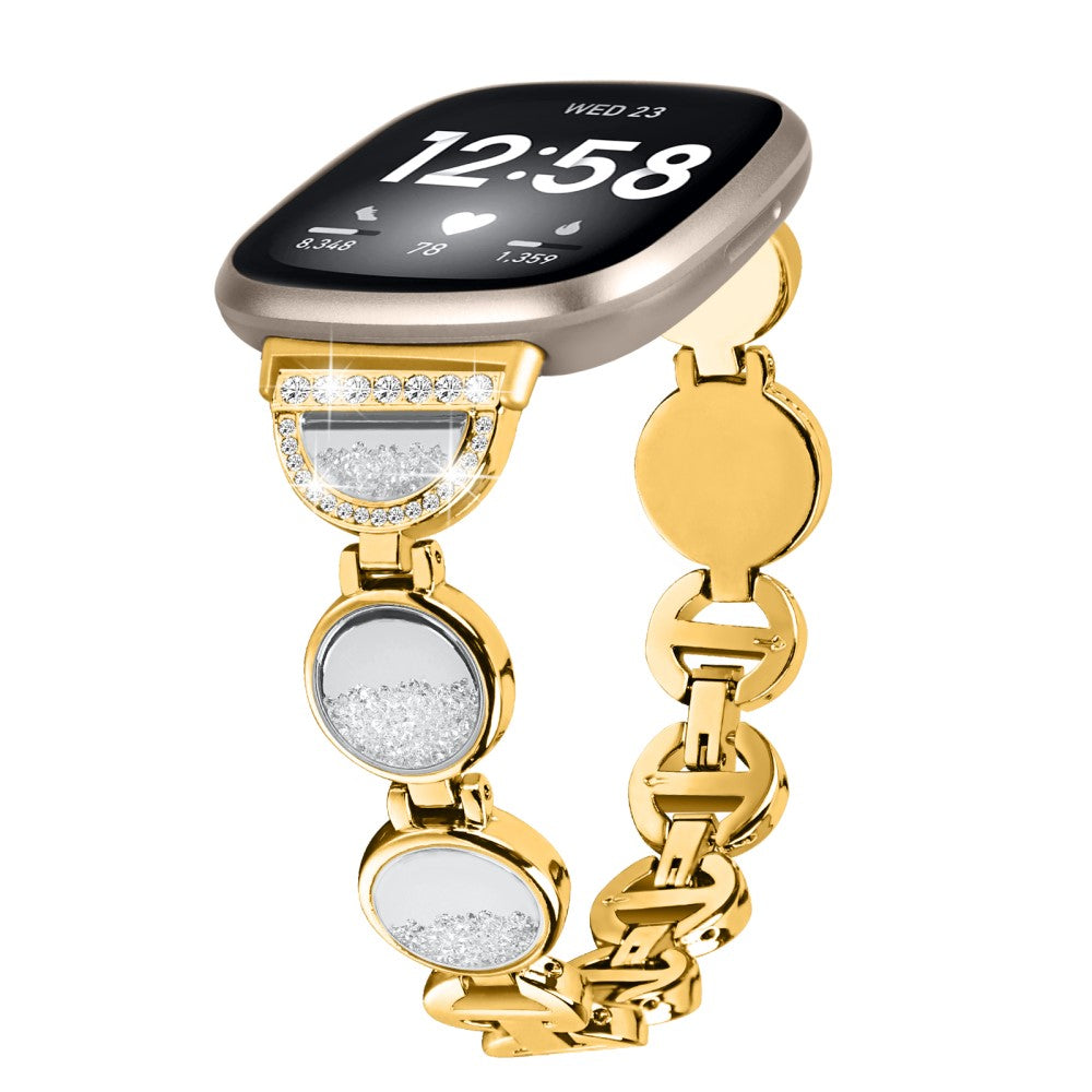 Super elegant Fitbit Sense 2 / Fitbit Versa 4  Rem - Guld#serie_2