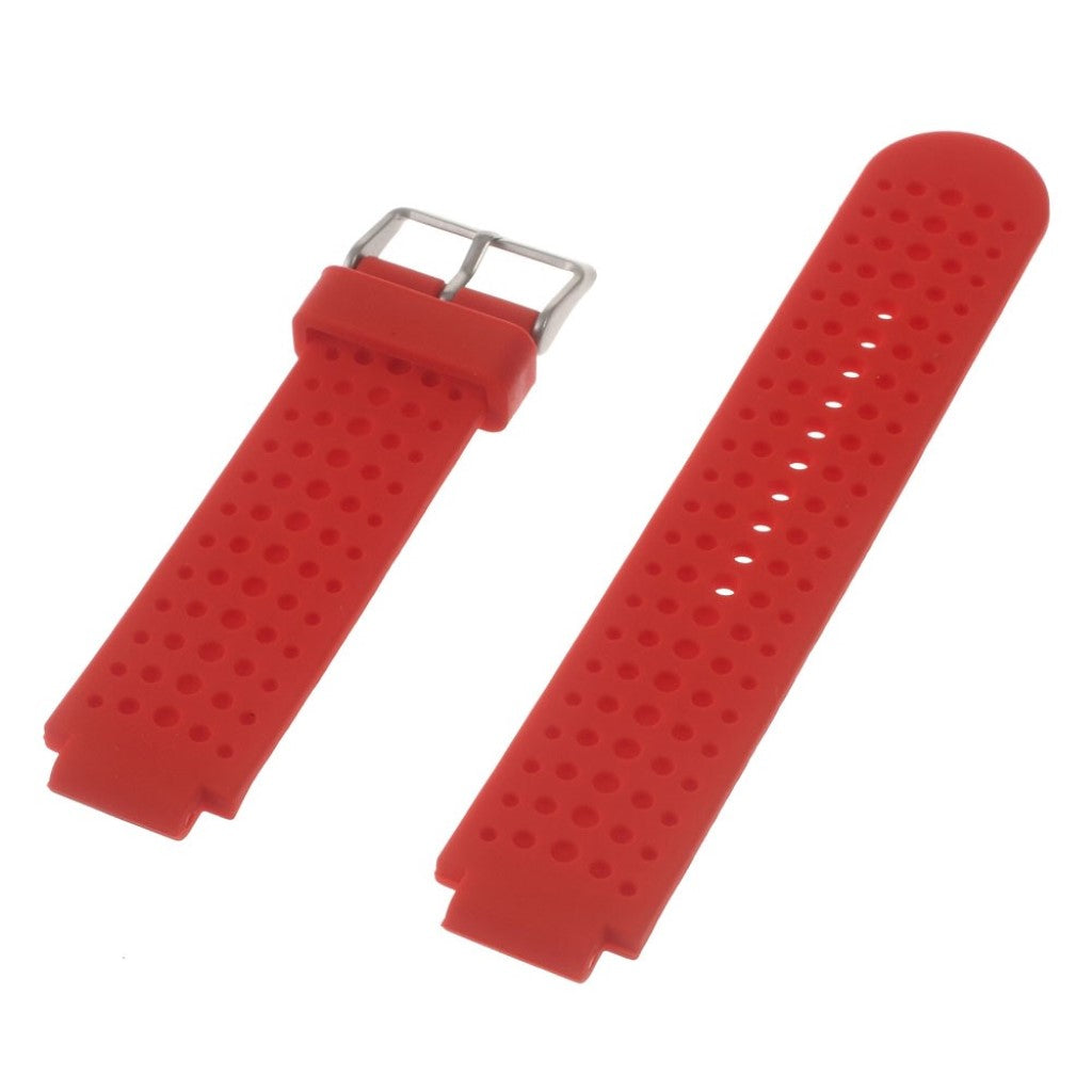 Super kønt Universal Garmin Silikone Rem - Rød#serie_1