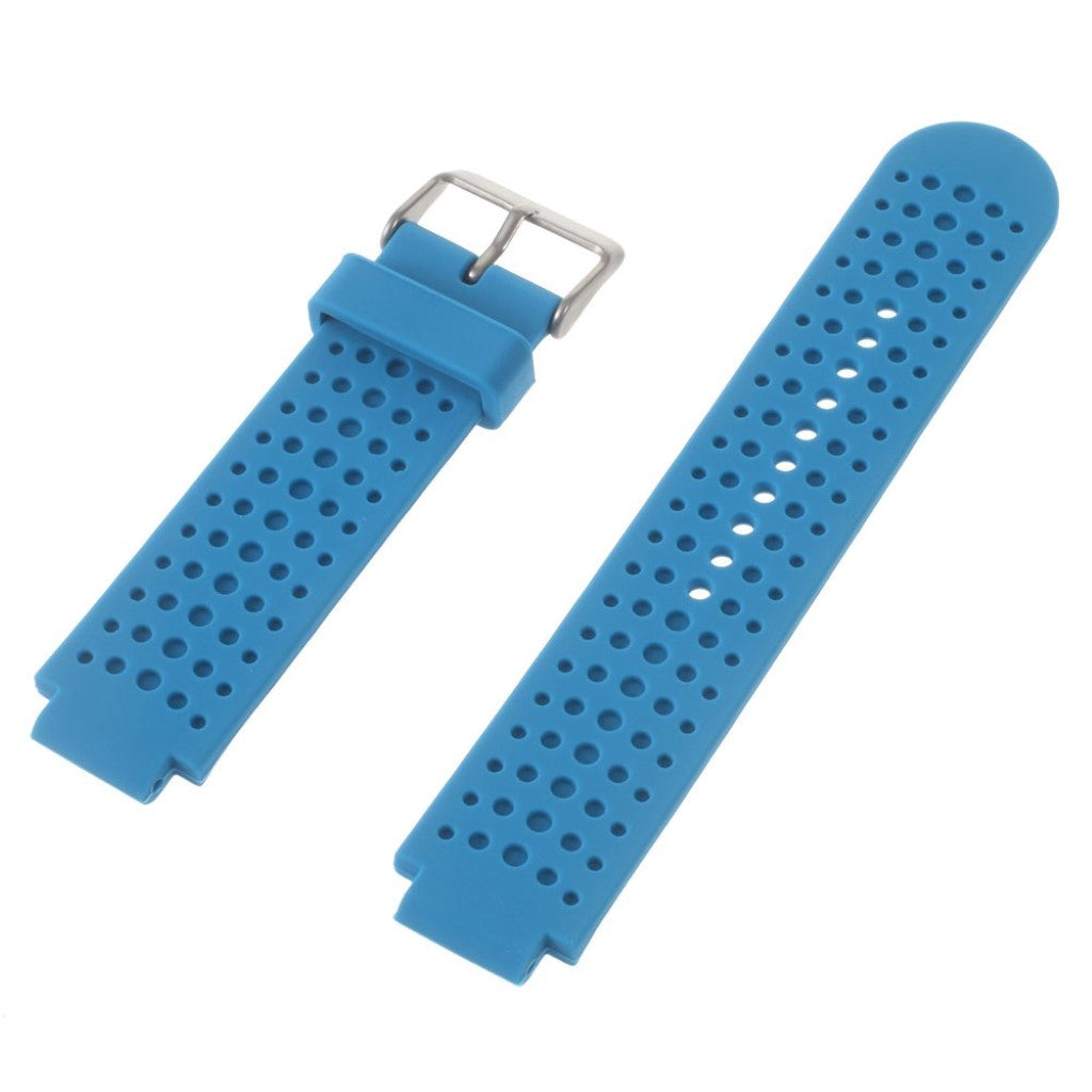Super kønt Universal Garmin Silikone Rem - Blå#serie_6