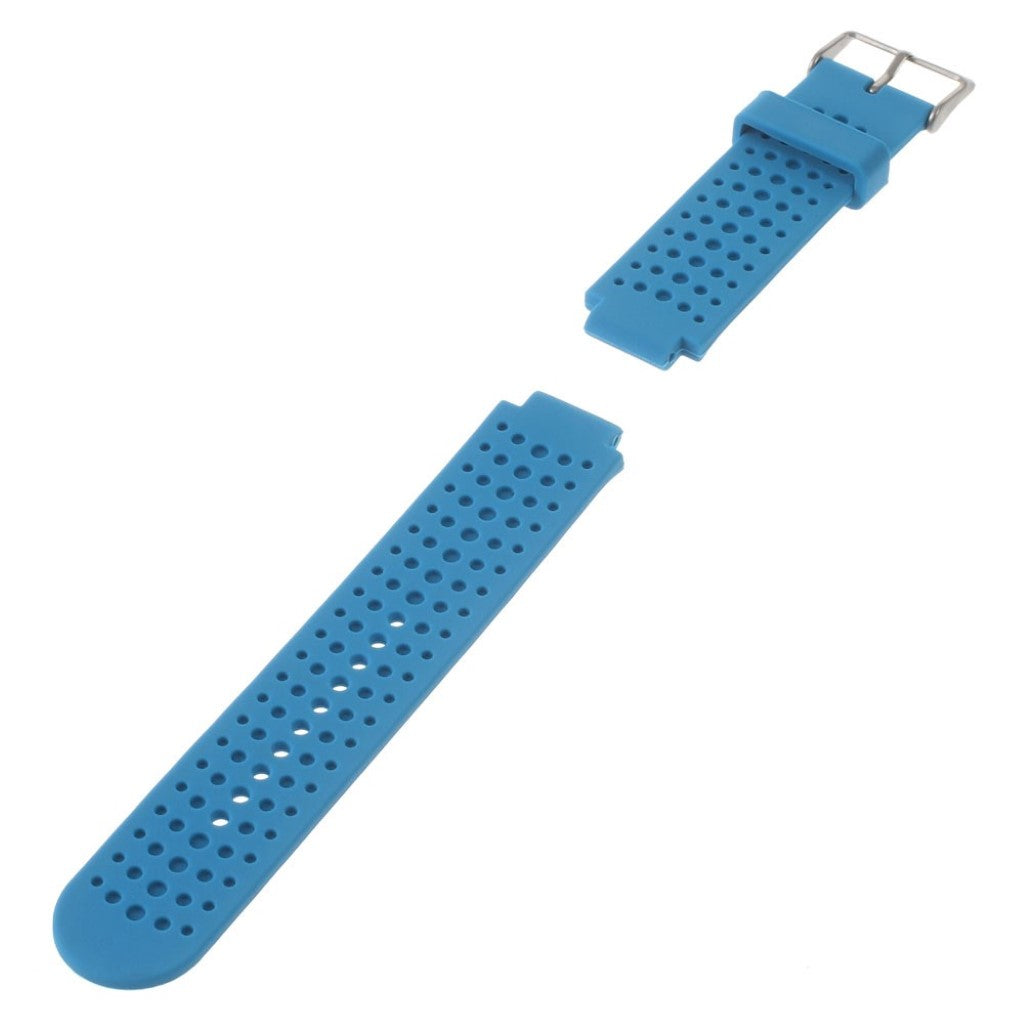 Super kønt Universal Garmin Silikone Rem - Blå#serie_6