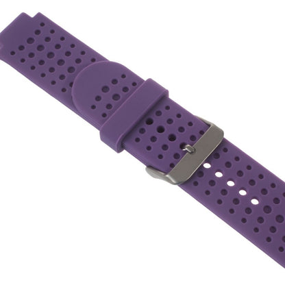 Super kønt Universal Garmin Silikone Rem - Lilla#serie_7