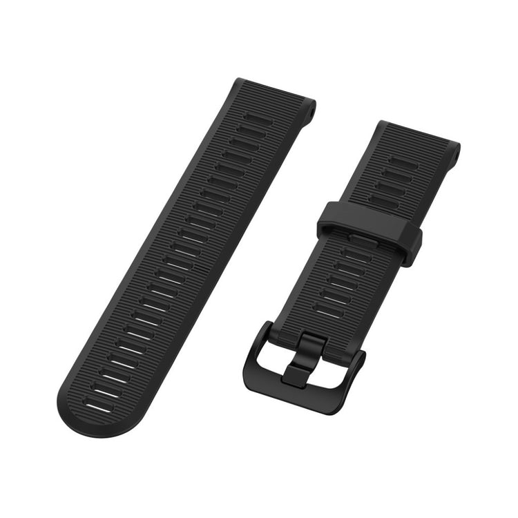 Fremragende Universal Garmin Silikone Rem - Sort#serie_1