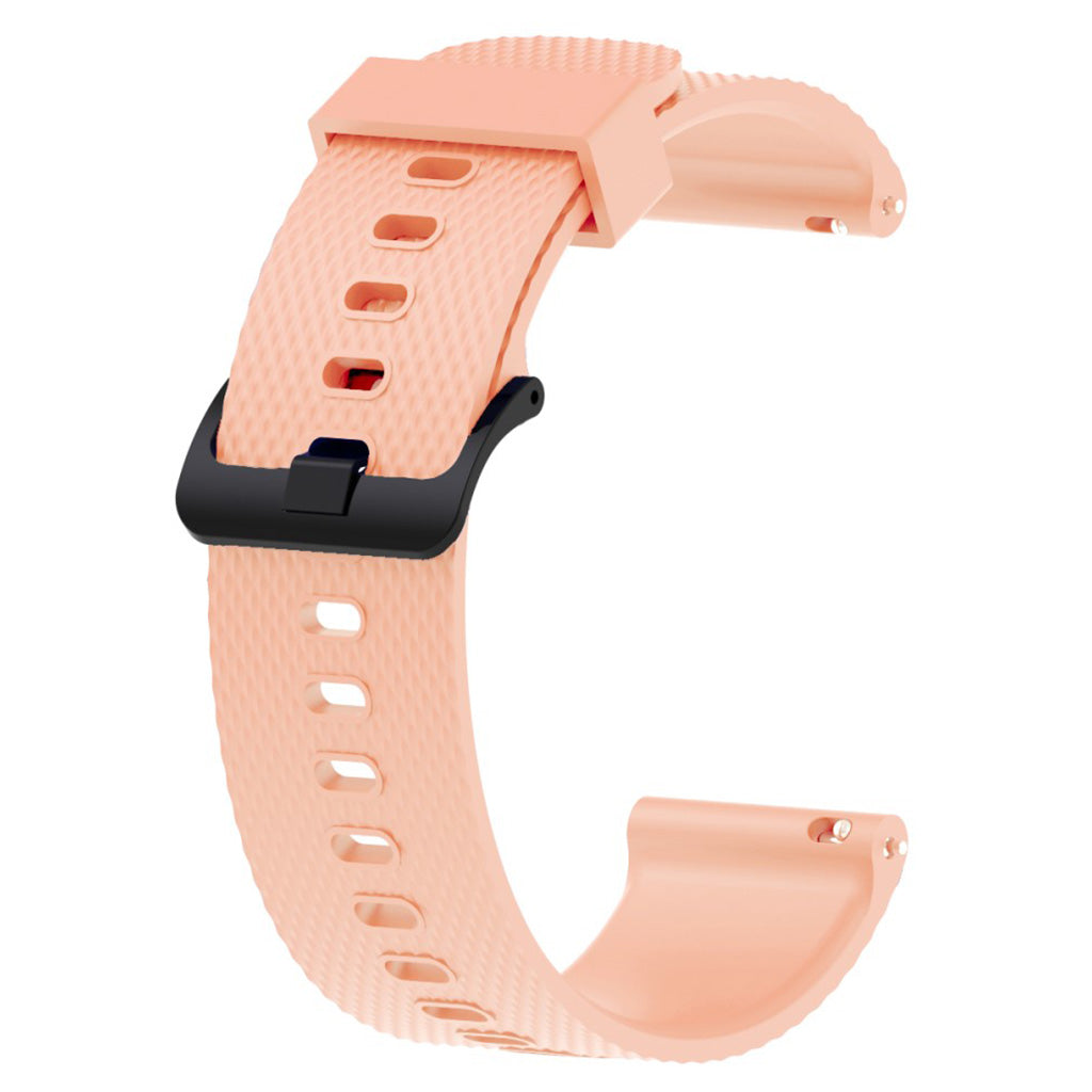 Rigtigt slidstærk Universal Garmin Silikone Rem - Pink#serie_4