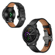 Garmin Vivoactive 3 / Garmin Vivomove HR Echt leer Bandje
