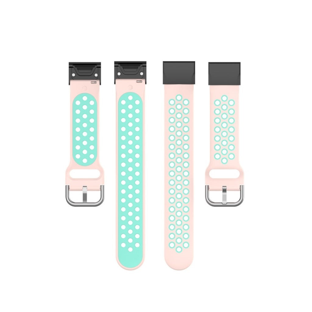 Rigtigt skøn Universal Garmin Silikone Rem - Pink#serie_11