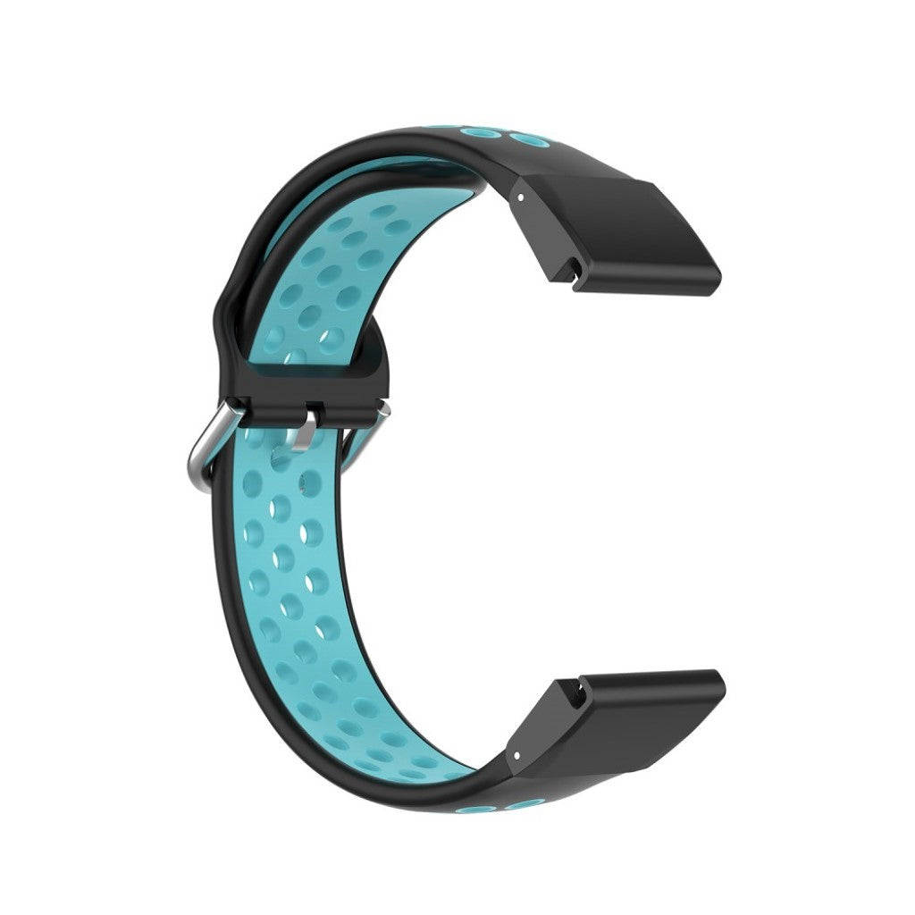 Rigtigt skøn Universal Garmin Silikone Rem - Sort#serie_12