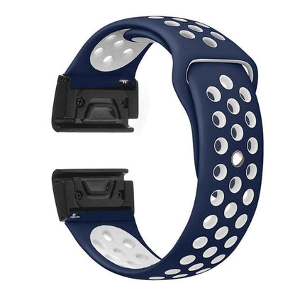 Solid Garmin Fenix 5 Silikone Rem - Flerfarvet#serie_7
