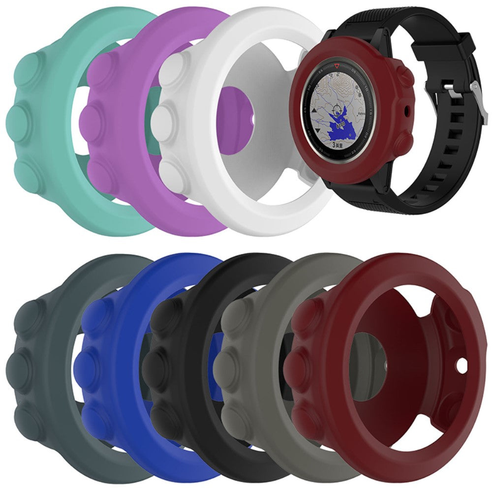 Garmin Fenix 5X / Garmin Fenix 5X Plus  Silikone Bumper  - Grøn#serie_6