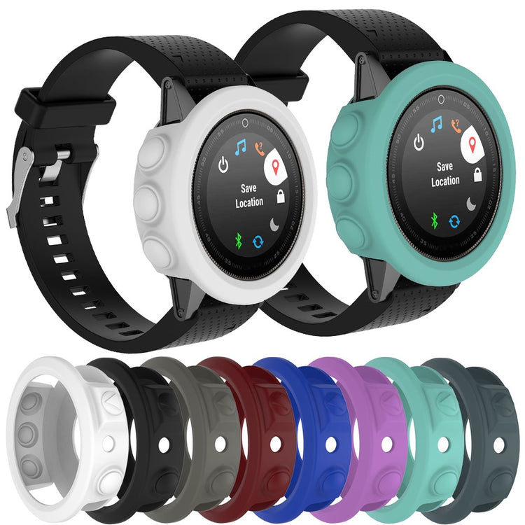 Garmin Fenix 5X  Silikone Bumper  - Grøn#serie_6